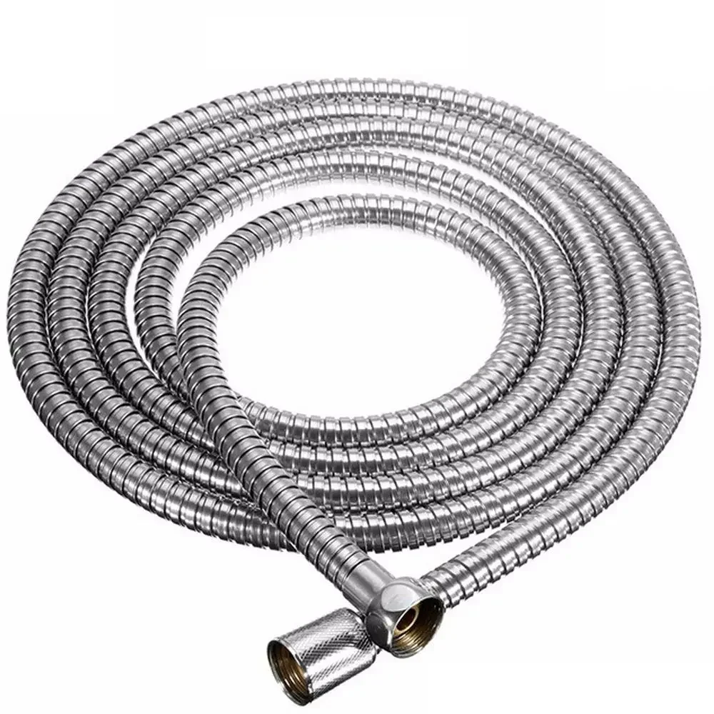 

1Pc Bathroom Shower Head Hose Stainless Steel Copper Core Shower Head Tube High Quality Plumbing Hose Bathroom Accessories