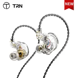 TRN CS4 Hi-FI Earphones 1DD Dynamic HIFI Bass Earbuds Running Sports Headphones Game Headset For FIIO TRN MT1MAX BT20XS MT1