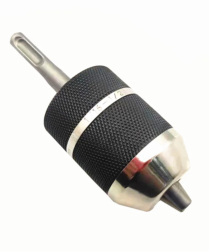 1/16-1/2  1.5-13mm  3 Jaws  Grip Release Metal Material  Drill Chuck With Rob