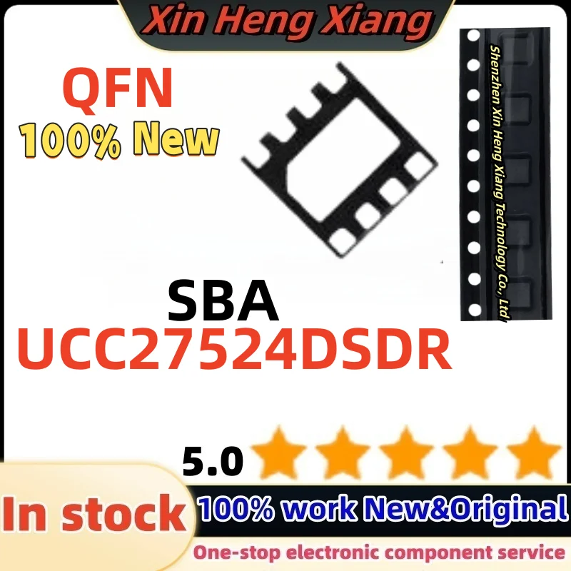 

(10pcs) SBA UCC27524 UCC27524DSDR QFN-8