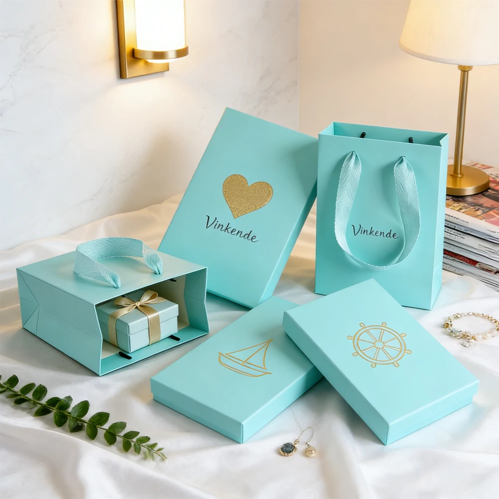 

100 шт. роскошных картонных подарочных пакетов для ювелирных изделий с индивидуальным логотипом, упаковка для украшений, подарочная сумка, косметичка, портативная сумка для покупок и праздничных подарков