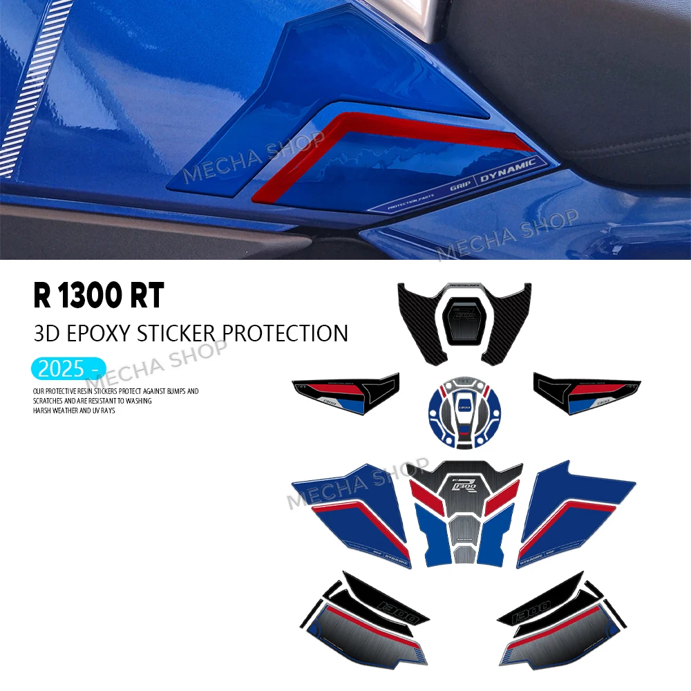 For R 1300 RT 2026 Impulse Tank Pad Decals Motorcycle Suitcases 3D Kit R1300RT 2025 Accessories Protect 3D Stickers
