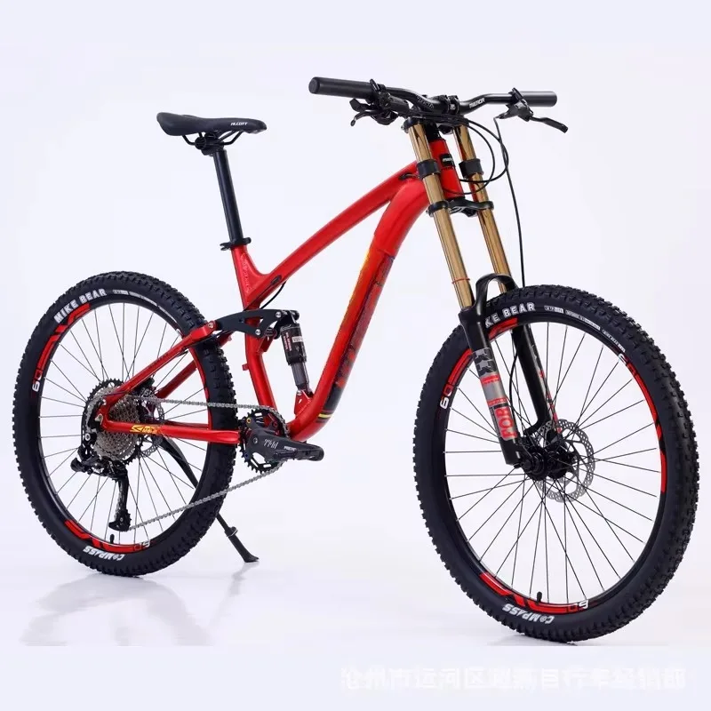 2024 New Senyi Newest 26 Full Suspension Carbon Mountain Bike 15 kg Full Suspension Bike Mountain Bike Frame Bicycle - Image 2