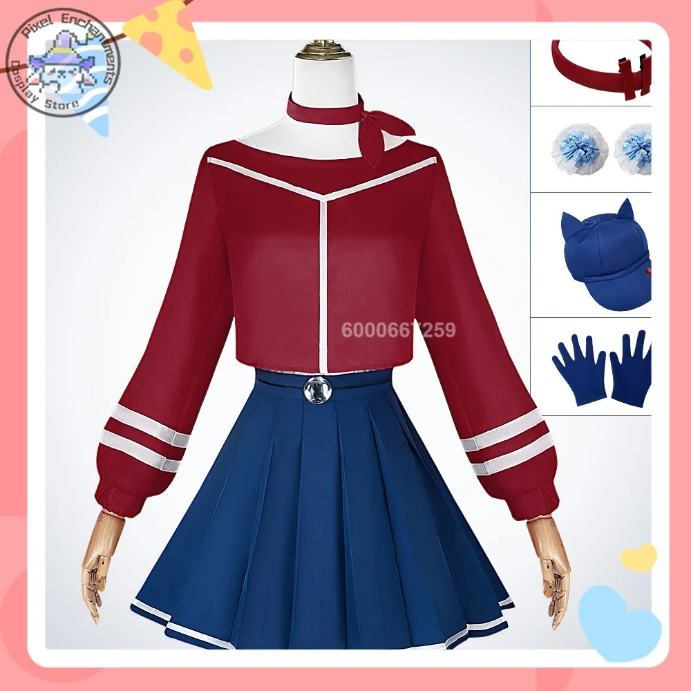 

Mita Game-based Digital Girlfriend Full Game Outfit Collection JK Cosplay Costume Anime-style Games Two-dimensional for Woman