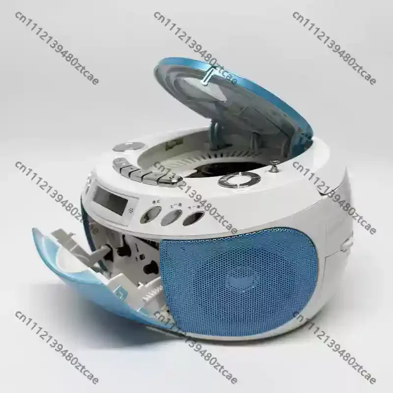 DVD & Cassette Boombox All‑in‑One Player, CD English‑Learning Radio Recorder, USB Audio Player For School Teaching