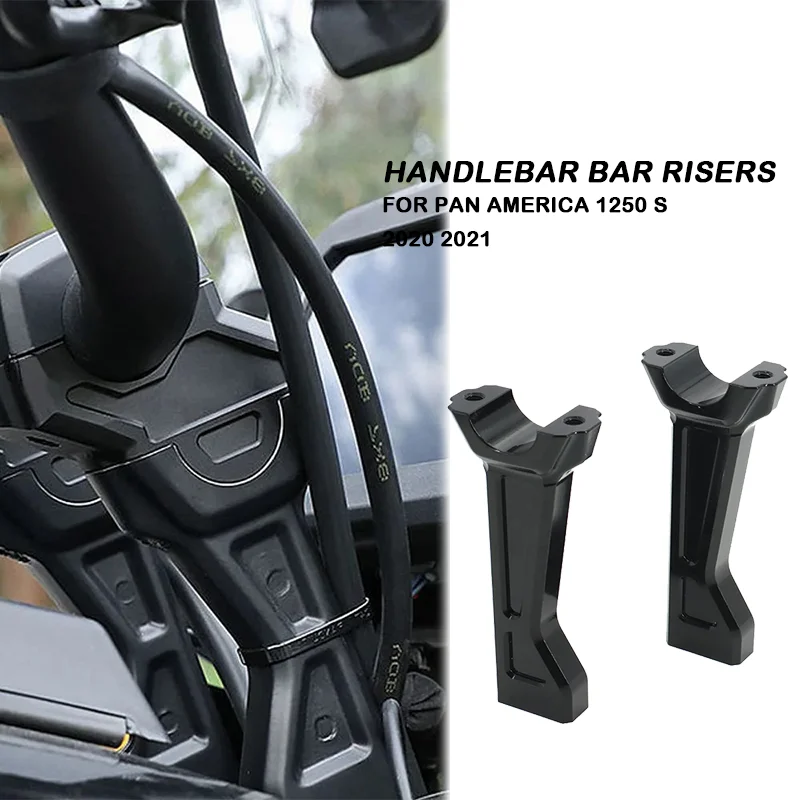 For Harley PAN AMERICA 1250 S Motorcycle Heightening Fixed Seat Clamps Risers Handlebar Bar Risers Mount FOR PAN AMERICA 1250 S