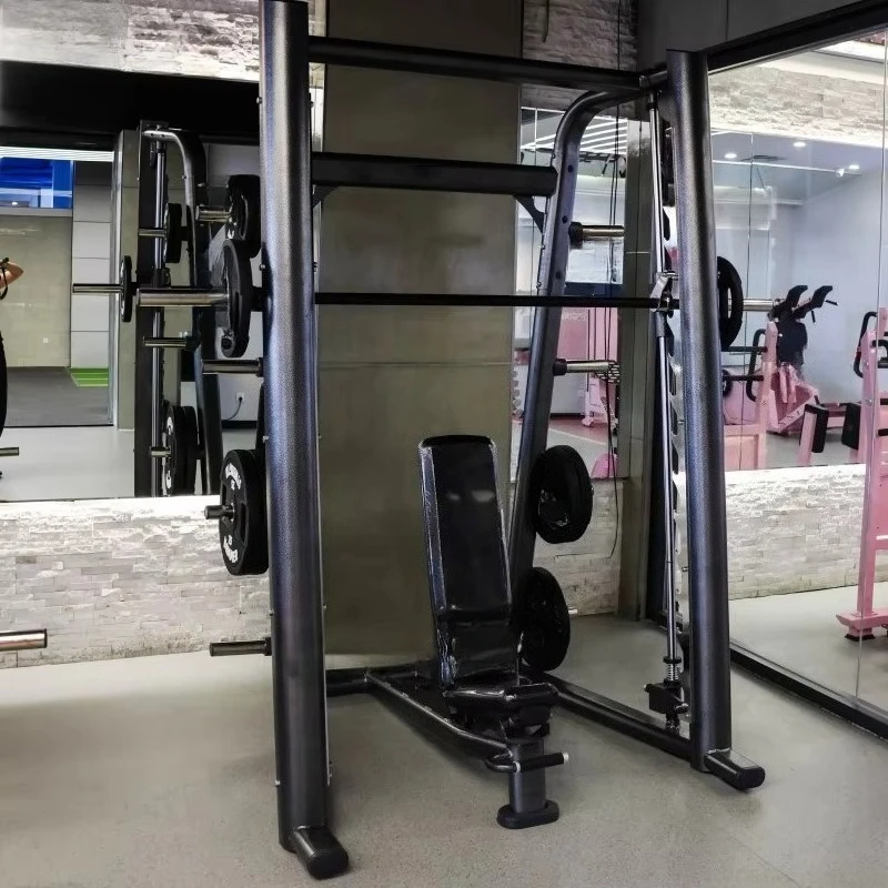 Multi Functional Trainer Power Rack Exercise Adjustable Steel Commercial Fitness Equipment for Club