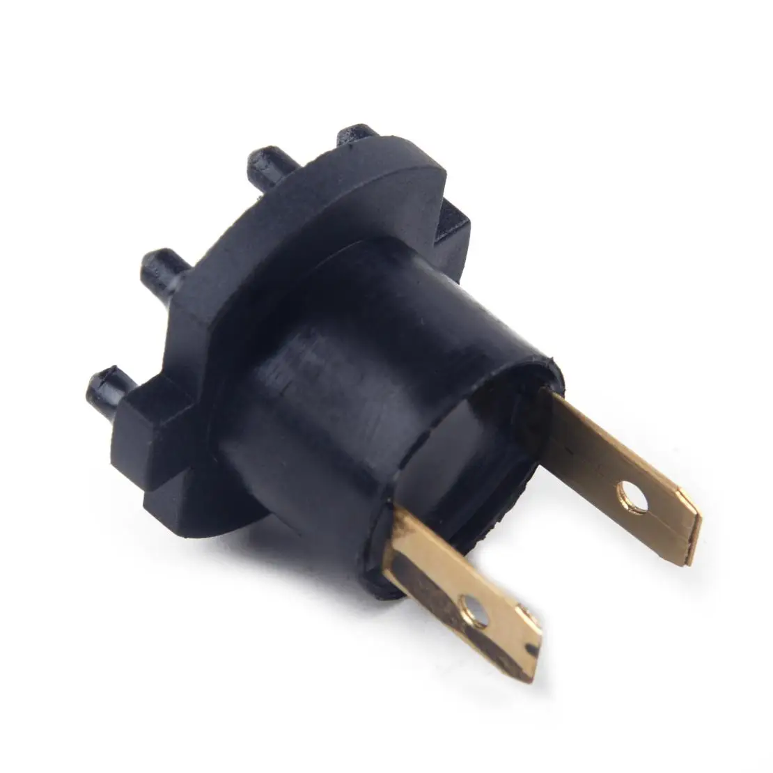 Black Headlight Socket Bulbs Holder Adapters Connector Replacement Fit for Mazda 3 5 Protege Kawasaki Aprilia B28V510A3