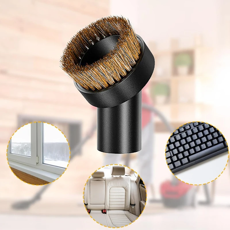 Vacuum Cleaner Nozzle Set 32-35Mm, Universal Vacuum Cleaner Attachment Brush With Crevice Nozzle Furniture Brush