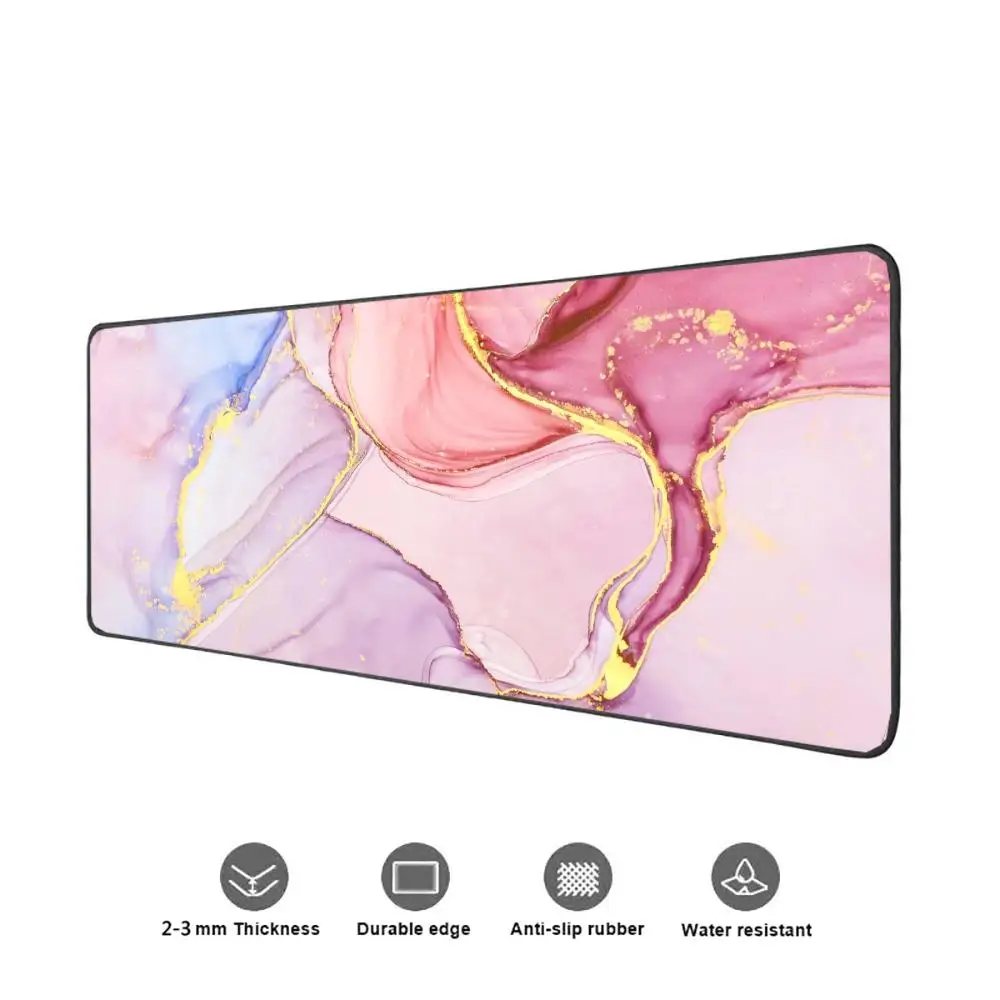 

Коврик для мыши Gaming 900 × 400 Мраморный коврик для мыши Gamer Xxl Коврик для мыши Офисные аксессуары Клавиатура Длинный коврик Коврик для компьютерного стола