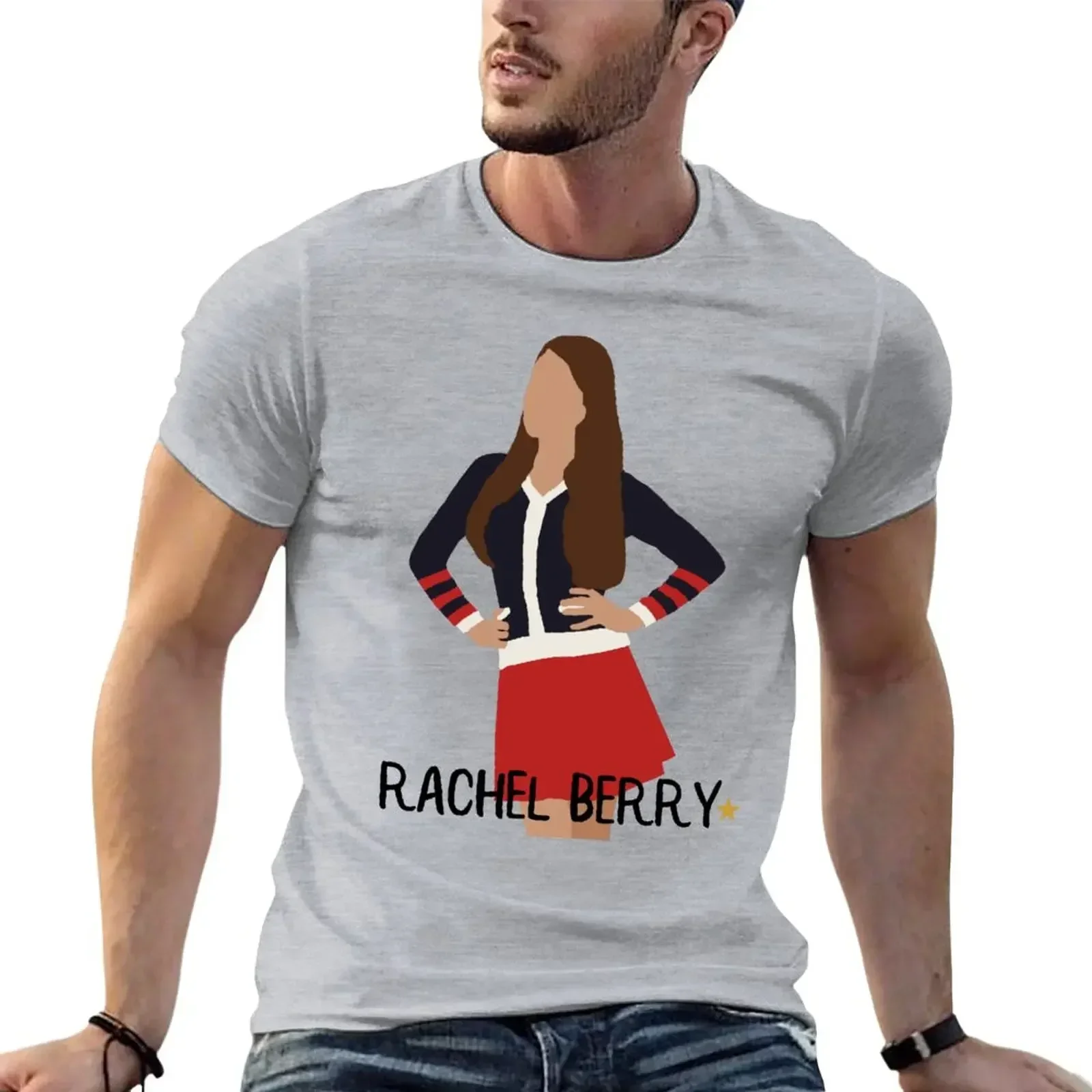 Rachel Berry | Glee T-Shirt korean fashion customizeds animal prinfor boys plain white t shirts men