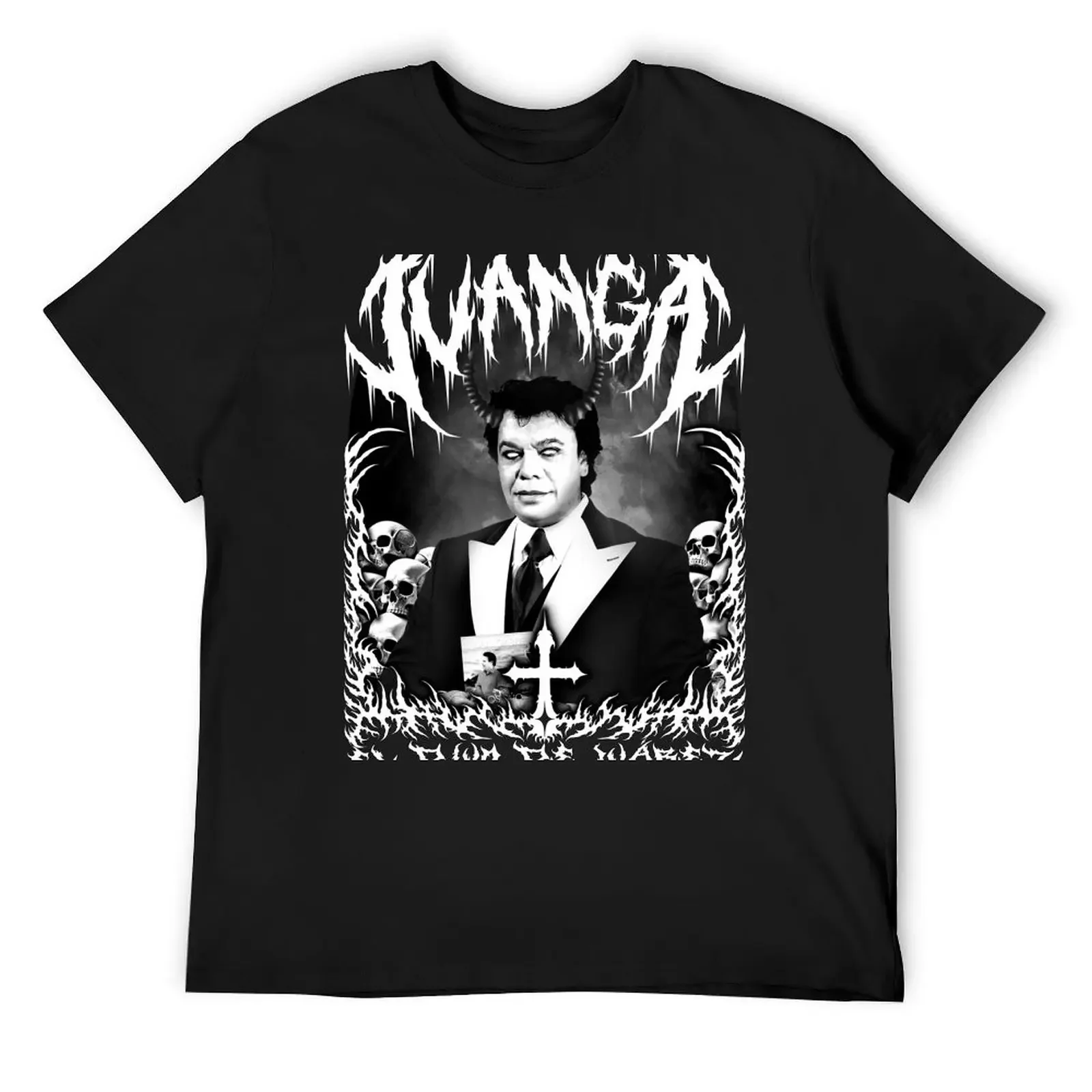 

Juan Gabriel El Divo de Juarez Dark Metal Design T-Shirt new gifts and t-shirts boys animal print customizeds mens t shirt