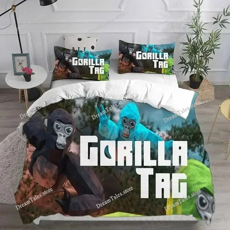 

Game Gorilla Tag Bedding Sets Comforter Quilt Bed Cover Duvet Cover Pillow Case Sets Bedroom Decoration Home Textiles029963