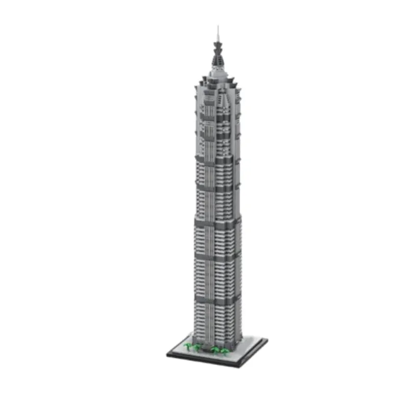 

MOC1611pcs городская строительная башня мелкие частицы сборный блок развивающая игрушка модель подарочный набор орнамент