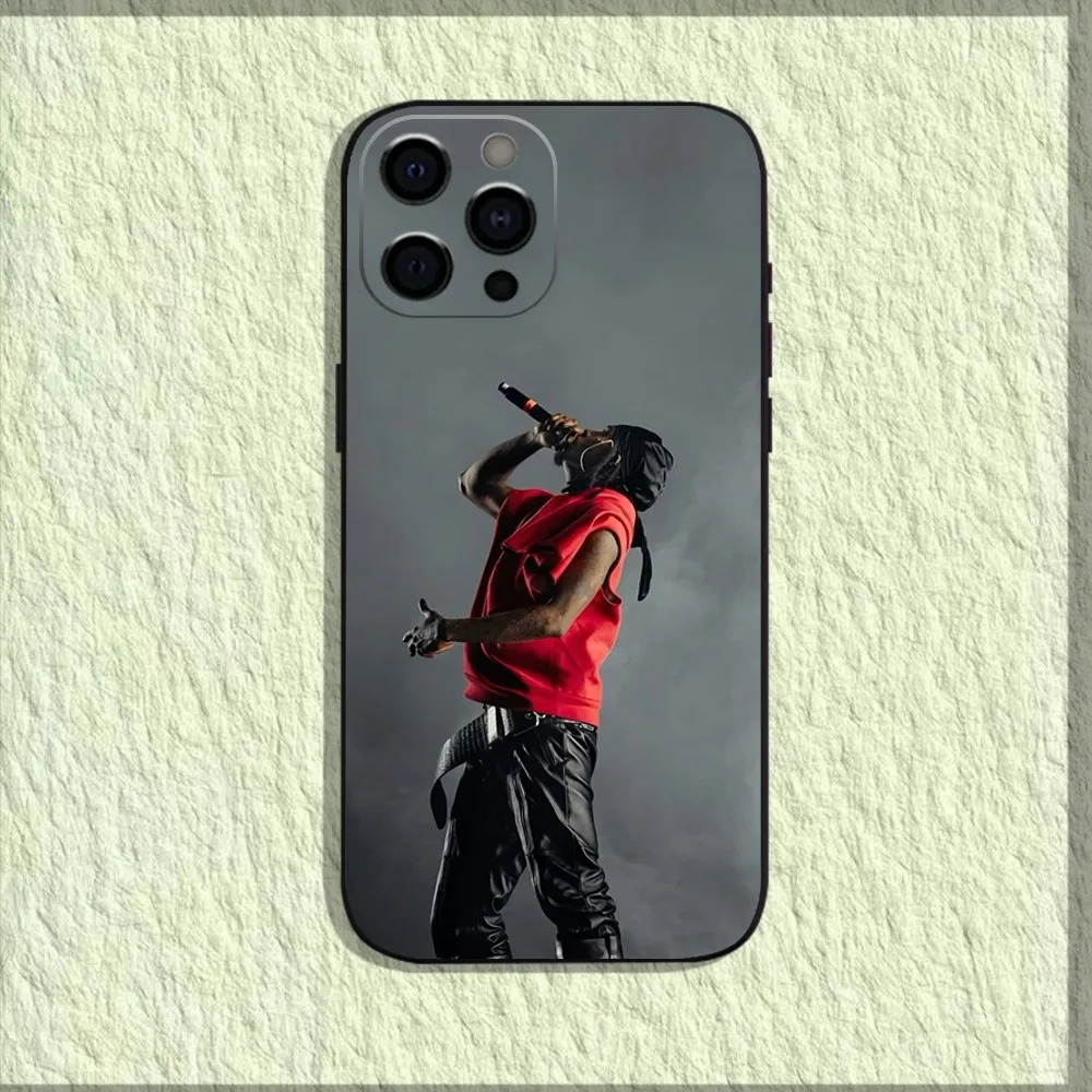 P-Playboi C-Carti Rapper Phone Case For iPhone 16,15,14,13,12,11,Pro,X,XS,Max,XR,Plus,Mini Soft Black Cover