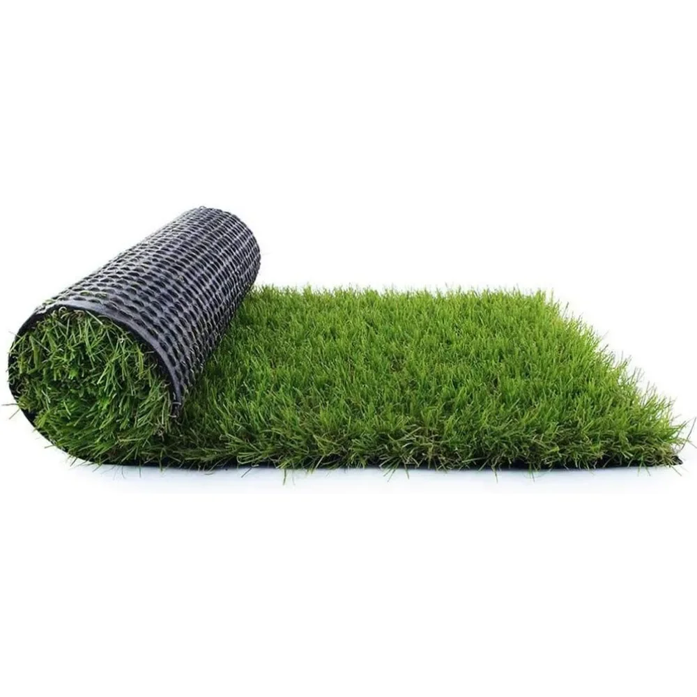 

Artificial Grass Turf 1.38" Custom Sizes,Fake Grass Indoor/Outdoor Rug Synthetic Lawn Carpet,Faux Grass Landscape