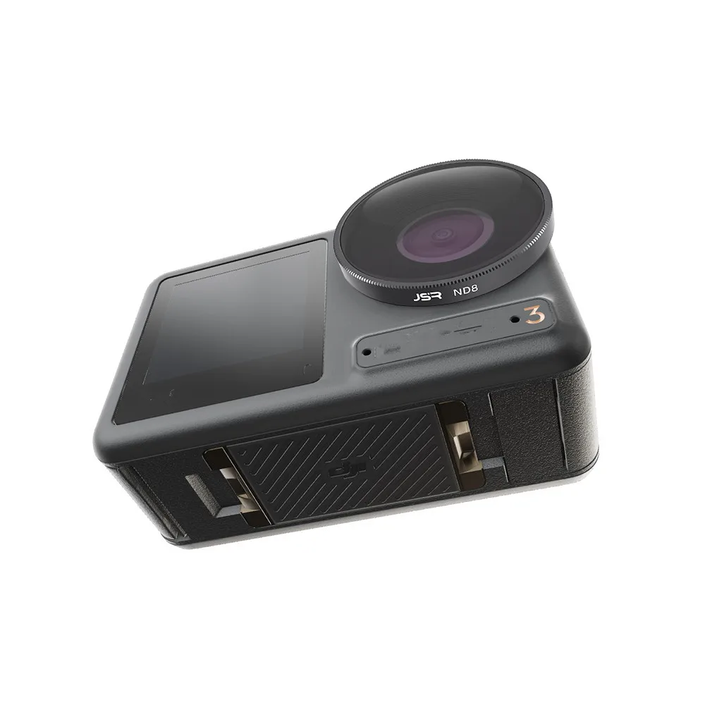 Imagem -05 - Filtro Lente Filtro uv Nd8 para Dji Osmo Ação Substituição de Vidro Óptico Cpl Polarização Filtro Sports Câmera Acessórios 1pc