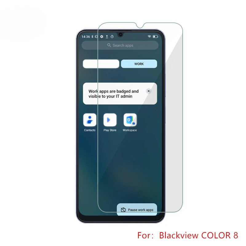 Clear Tempered Glass For Blackview COLOR 8 Screen Protector For Blackview BV Color8 Anti-Scratch Protective Film Glass