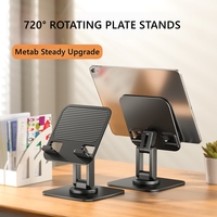 Tablet Stands 720° Rotating Mechanical Acoustic Desktop Foldable Lifting Live-streaming Watch TV Tablet Phone Universal Holders