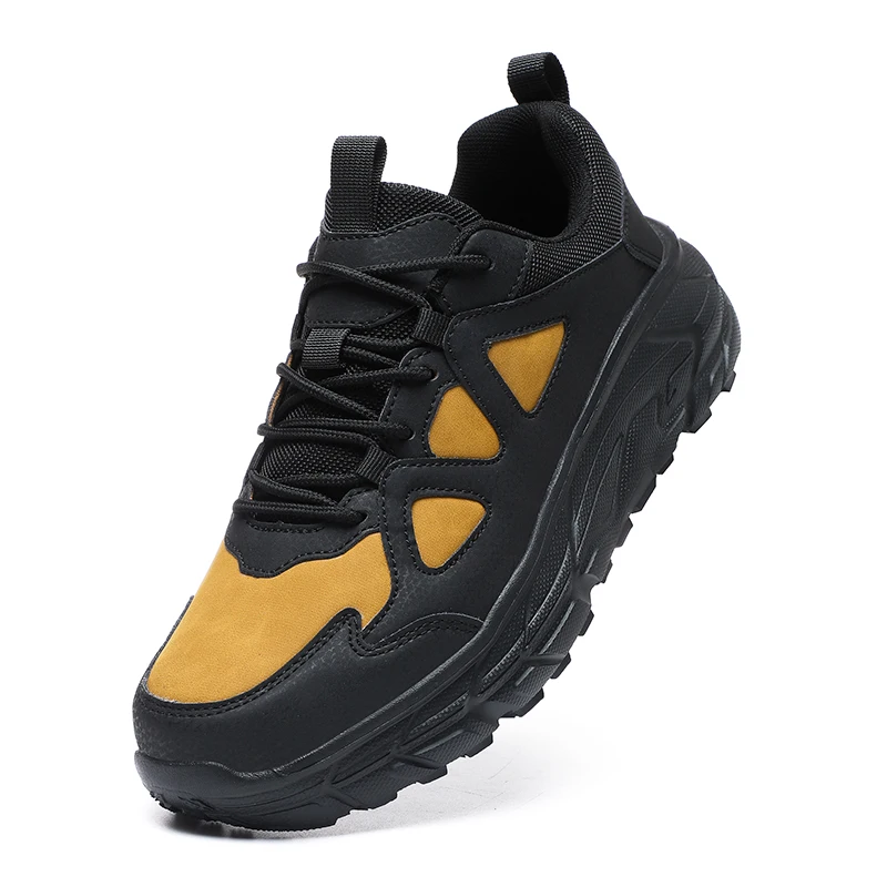 Outdoor Hiking Shoes Waterproof Shoes for Men Trailing Trekking Shoes Ultra-light Sneakers Casual Comfortable Outsole-shock Shoe