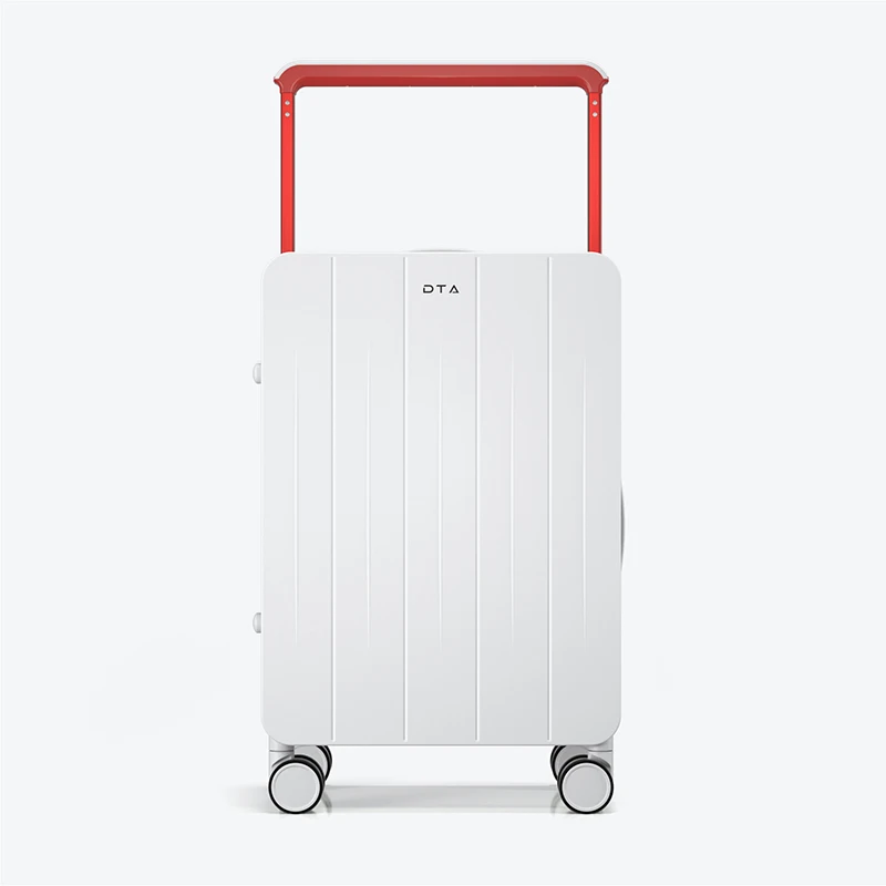 Japanese Brand Wide trolley suitcase New Year's new boarding travel rolling luggage 20/24 inch men women password suitcase bag