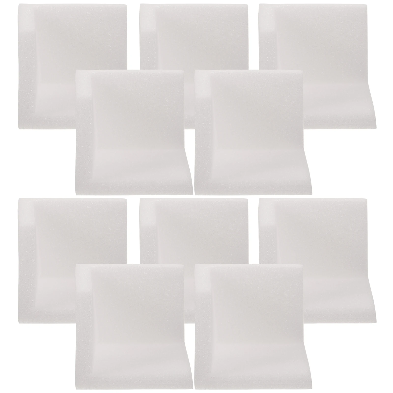 

50pcs Corner Protectors 55x55x55-15mm Furniture Guards Anti-collision Plastic Edge Protector Table Frame Safety Cushions