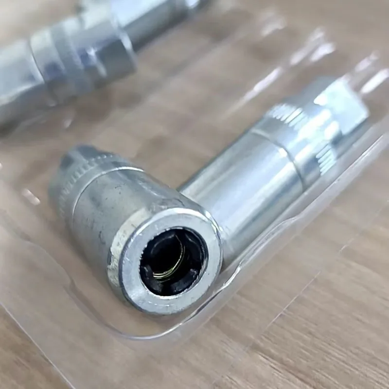 Grease Nipple Connector for Grouting Machine Anti Explosion Gun Head with Rubber Washer