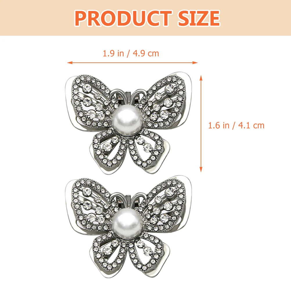 

Rhinestone Buckle Shoe Clips Decor Crystal Slipper Wedding Bride Rhinestones Pumps Ladies Jewelry Shoes Accessories Storage