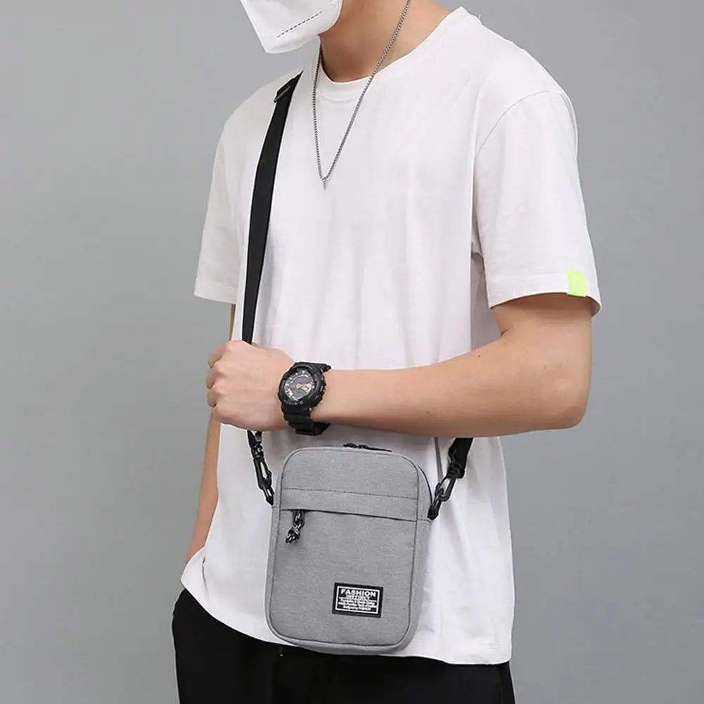 

Crossbody Shoulder Bag Men's Small Bag Shoulder Bags Mini Waist Casual Chest Backpack Bags Trendy Pack Diagonal Boy Light B O0x5