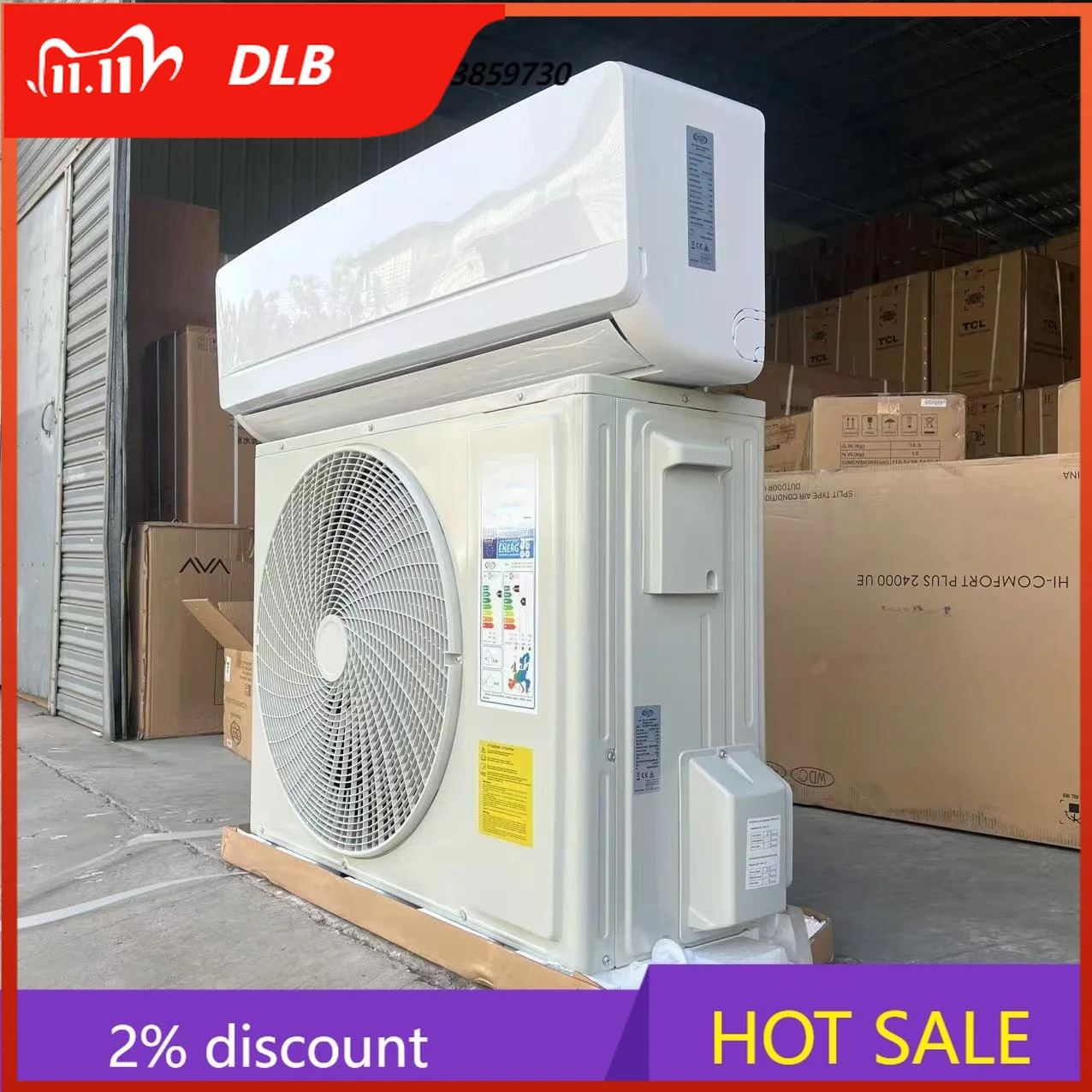 DLB for Triple Inverter air Conditioner Argo Italy Split Wall HI comfort 24000btu EU Standard A++ R32 Heat Pump SEER 6.2 Energy