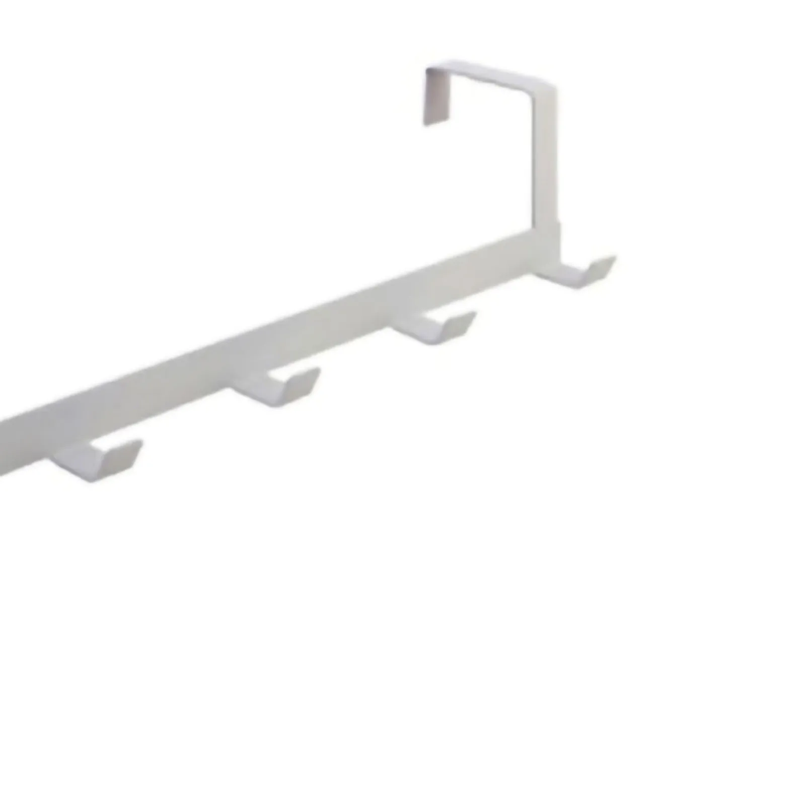 Colgador de gancho de puerta, taladro para colgar ropa sin perchero, sombrero, bolsa, toalla, entrada de baño, negro