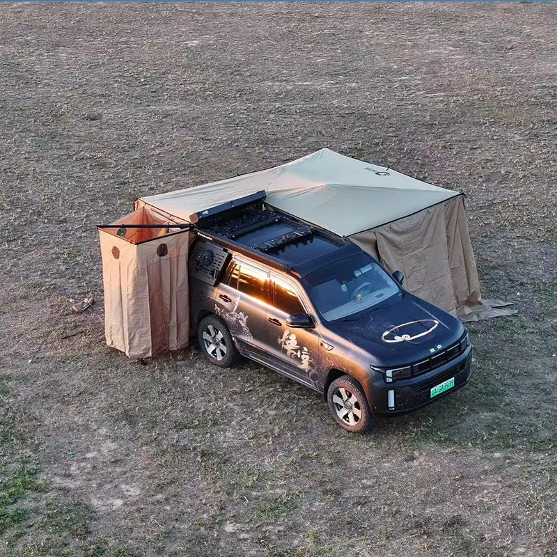 

Car side canopy, roof tent, outdoor