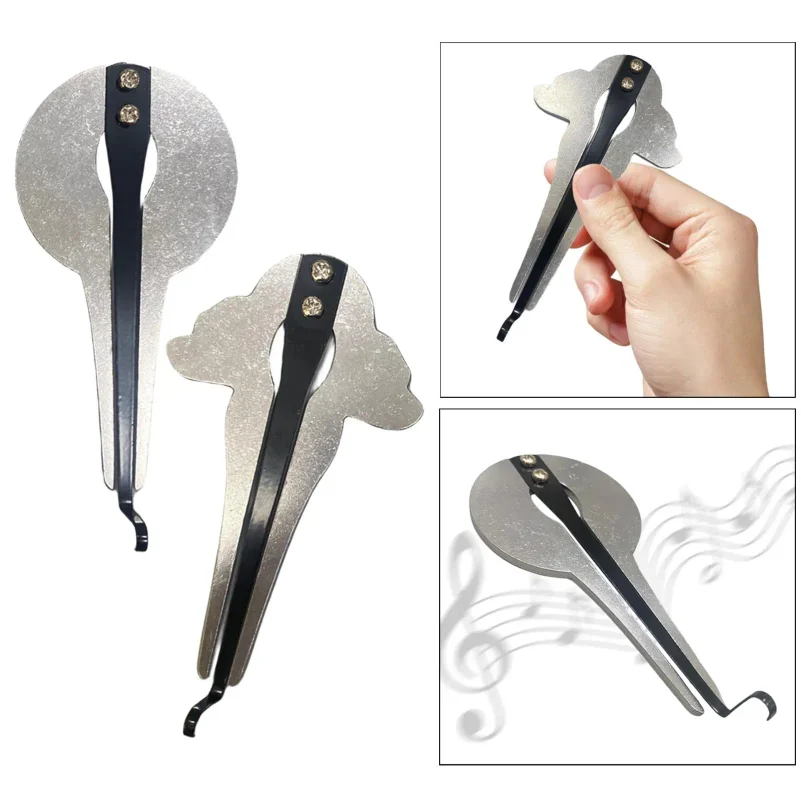 Russian Jew Harp Portable Beautiful Loud, Clean and Crisp Sound Mouth Musical Instrument Folk Musical for Children Adults