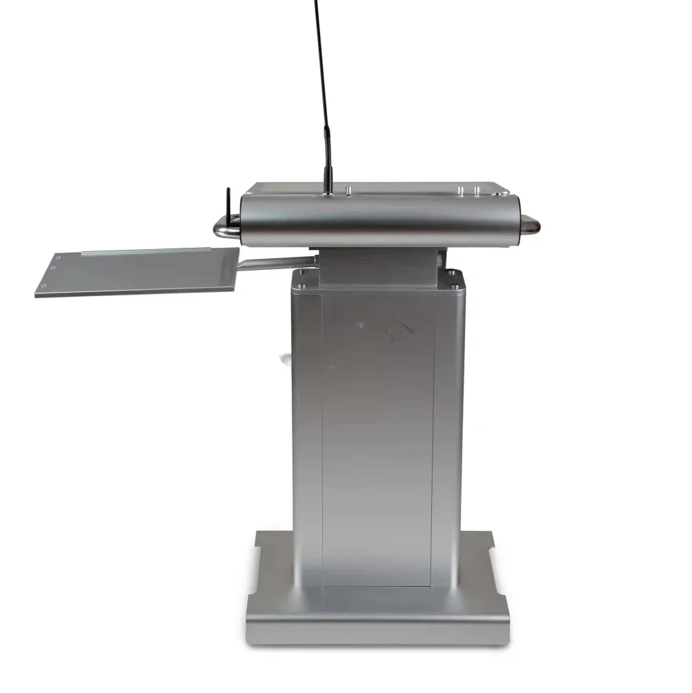Conference hall height adjustable digital podium, school furniture