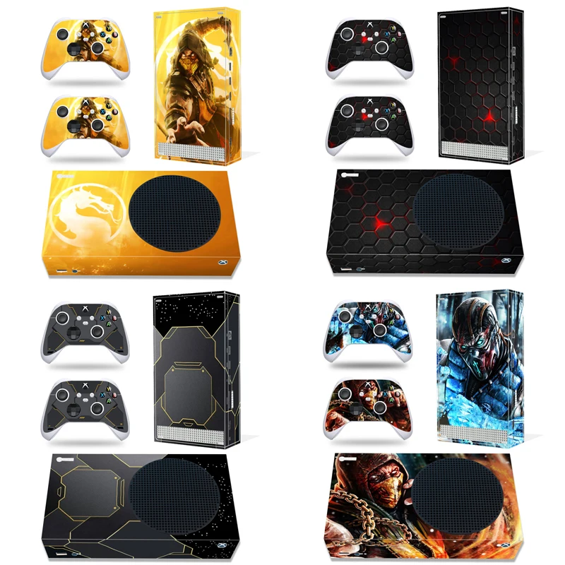 GAMEGENIXX Skin Sticker Duel Game Removable Cover PVC Vinyl Compatible with X-box Series S Console and 2 Controllers