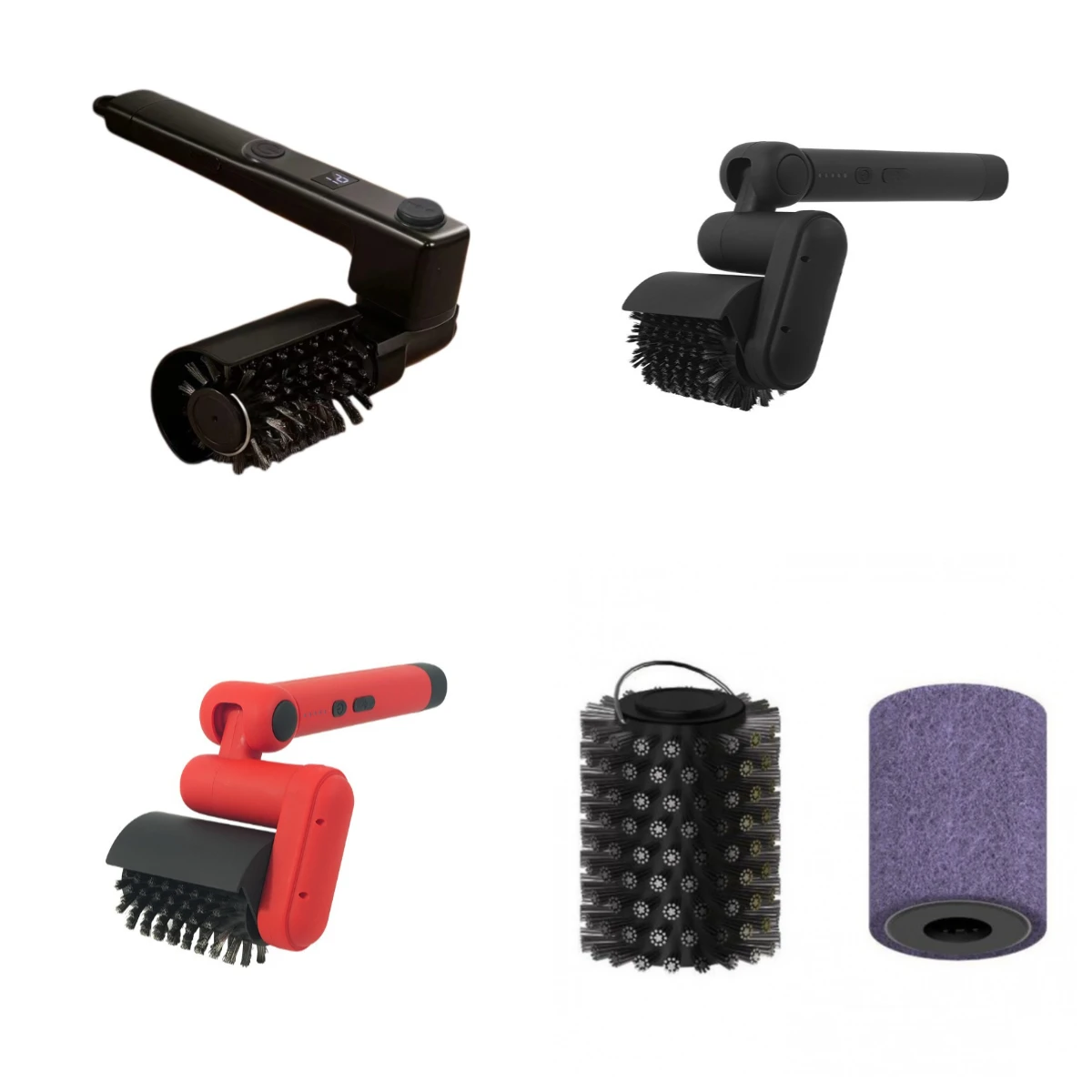 New Cleaning BBQ Grill Electric BBQ Brush Heavy Oil BBQ Grill Brush Roller Outdoor Cleaning