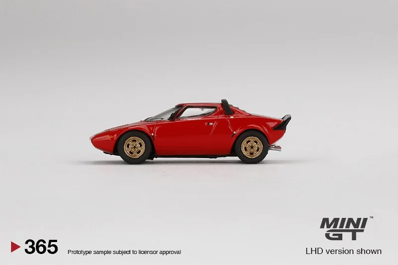 ミニgt 1:64ランチア · ストラトスhf stradale rosso arancio lhdダイキャストモデルカー