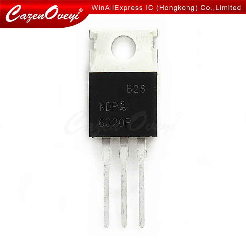 10pcs/lot NDP6020P NDP6020 MOSFET P-CH 20V 24A In Stock