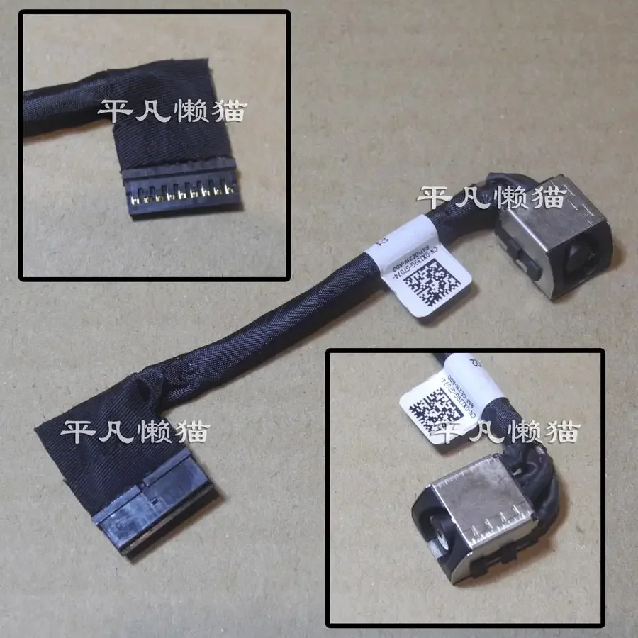 Conector de alimentación de CC con cable para Dell Vostro 7570, 7580, P71F, P71F001, P71F002, Cable flexible de DC-IN para ordenador portátil