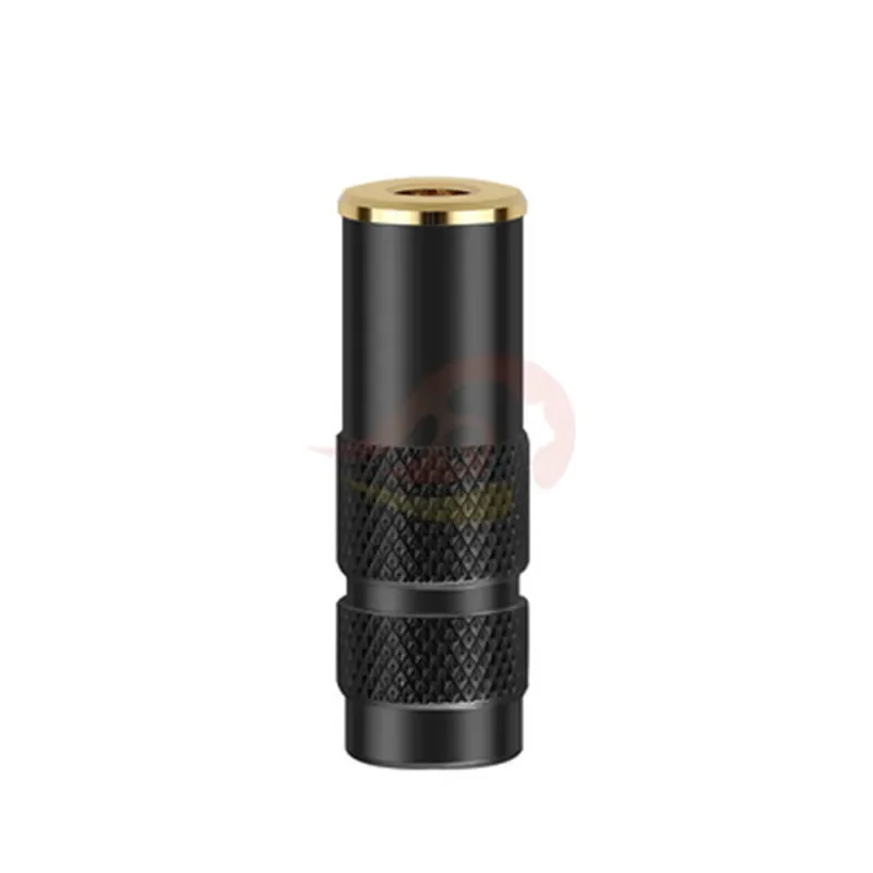 2.5 Jack Female Audio Jacks Headphone 4 Contact Plug 2.5mm Aluminum Alloy Shell Wire Connector Black Silver Gold Soldering