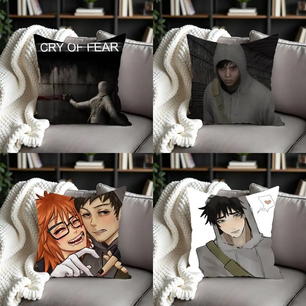 

Game C-Cry of Fear Double-sided print Pillow Case for Sofa Living Room Home office Decor Protective Cover
