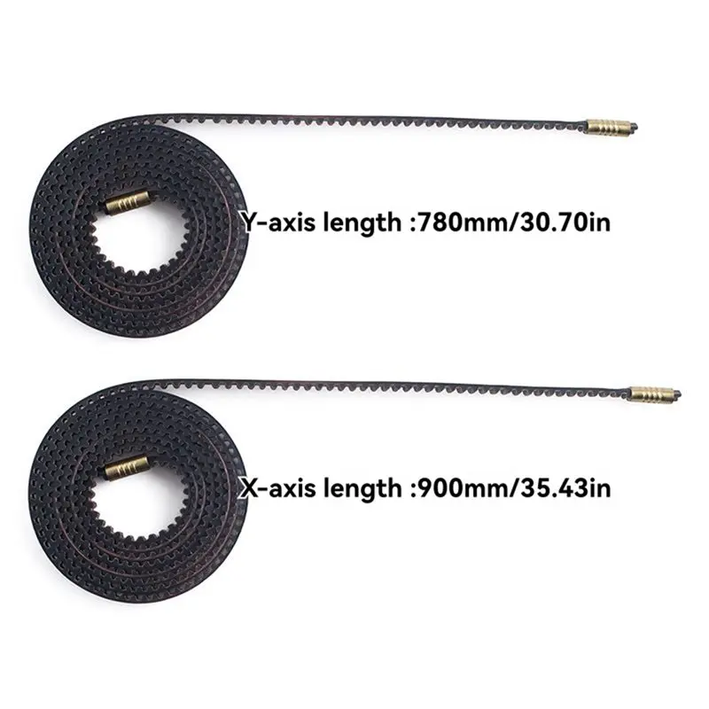 أنيق-لجزء استبدال الطابعة ثلاثية الأبعاد Anycubic Kobra-مجموعة حزام محور XY أحزمة متزامنة مقاومة للاهتراء لأي كوبرا #2