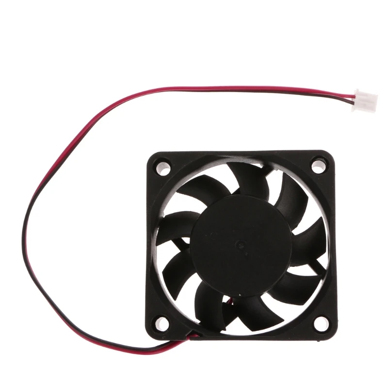 for DC 12V 2-Pin 60x60x15mm PC Computer CPU System Sleeve-Bearing Cooling Fan 60