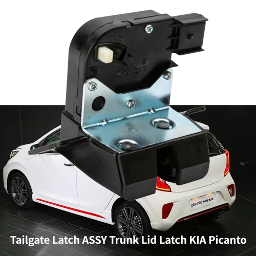 812301Y010 Conjunto de actuador de liberación de bloqueo de tapa de pestillo de maletero de puerta trasera de coche para KIA Picanto Morning 2011-2017 81230-1Y010