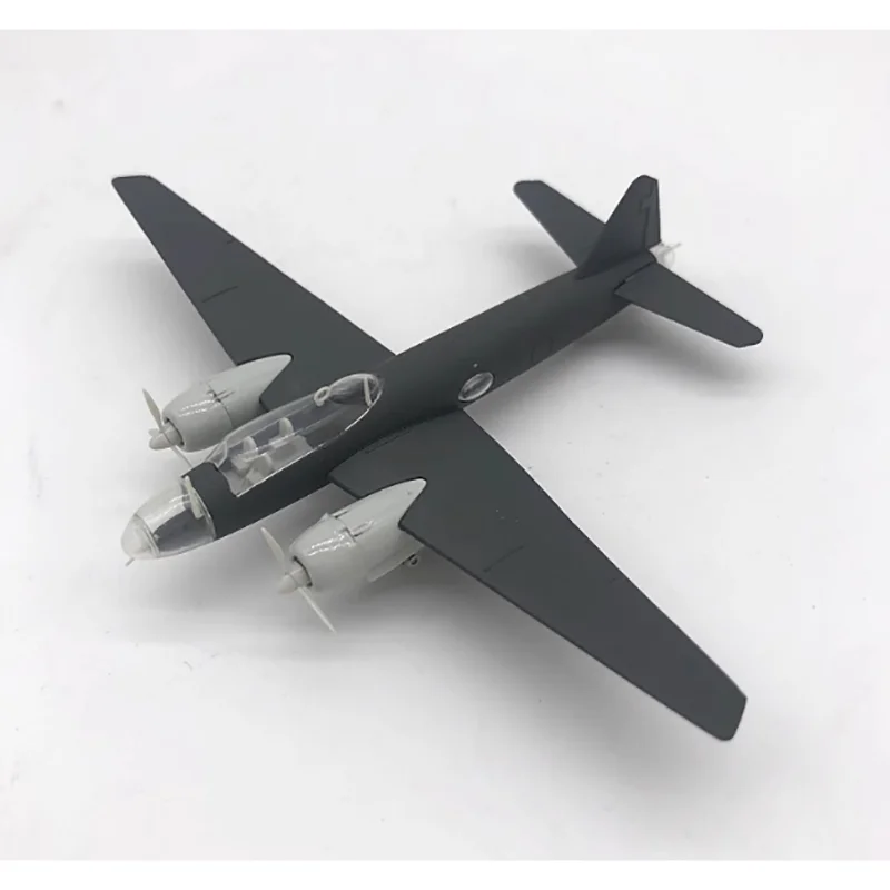 Herpa Diecast 1/200 Scale G4M1 Bomber Unpainted Can Be Painted Simulation Alloy Fighter Toy Model Collectible Display