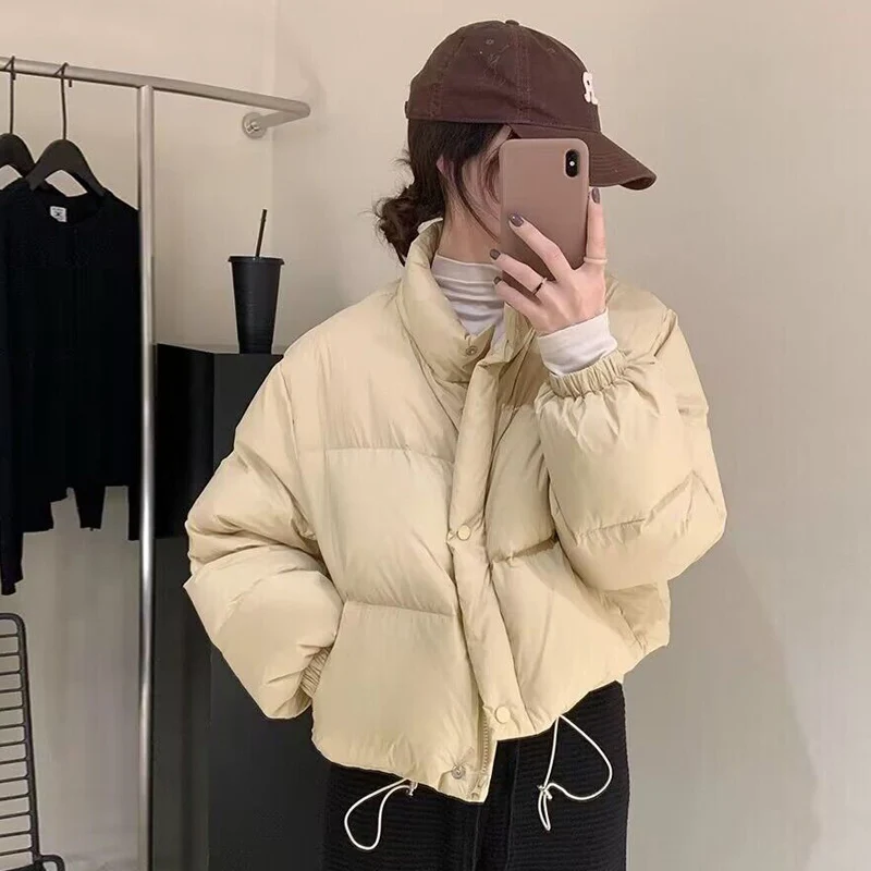 2022 new style cotton-padded jacket short winter down-padded jacket for women oversize small person cotton-padded jacket