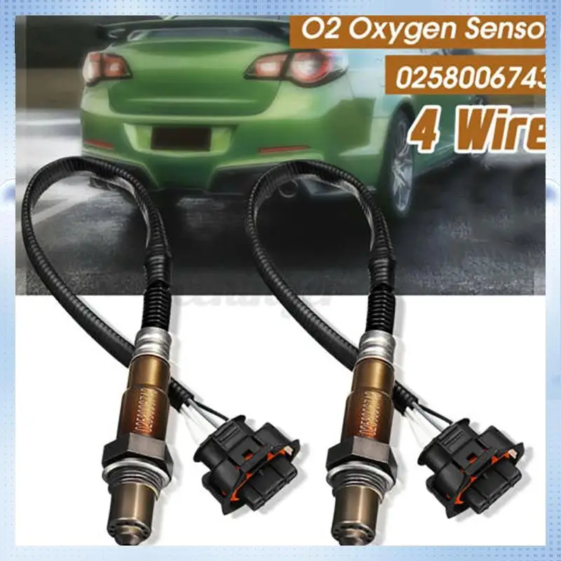 

NEW-2Pcs O2 Oxygen Sensor 4 Wire For Holden Commodore V6 3.6L VZ VE LE0 0258006743 92210450