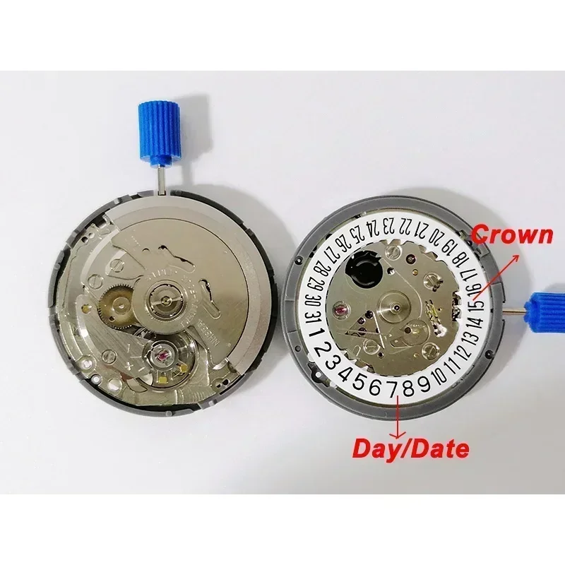CAOWTAN NH35A Premium mechanisches Uhrwerk NH35 bei 3 bei 3,8 bei 6 Datumsrad 24 Juwelen Automatischer Selbstaufzug Hochpräzises Uhrwerk ersetzen 5