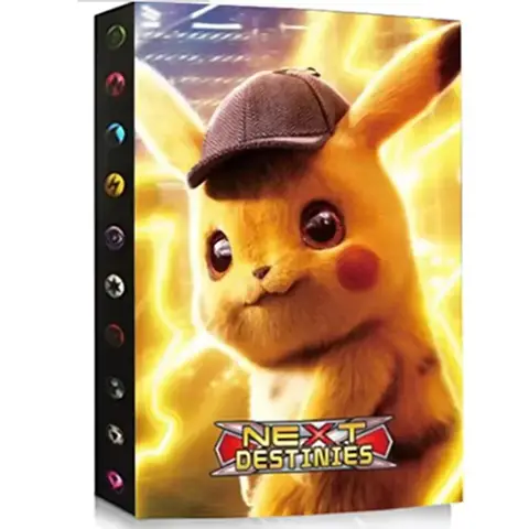 2025 Nya 9-fickssidor 432-delars hållare Album Leksaker Samlingar Pokémon Kort Album Bok Toppladdade Lista Leksaker Present till Barn 6 best sales Pokémon-kortfodral - №3