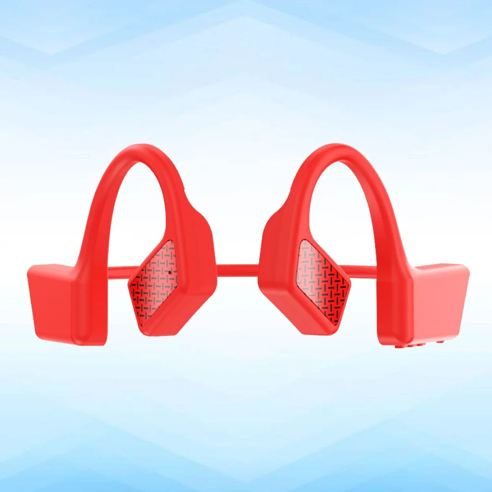 

1Pcs Wireless Bone Conduction Earbuds Hanging Sports Earphones Noise Reduction Ergonomic Ear Hook Design Clear Sound